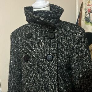 Larry Levine Monochrome Tweed Jacket